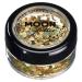 Holographic Glitter Shapes by Moon Glitter - Gold - Cosmetic Festival Makeup Glitter for Face Body Nails Hair Lips - 3g
