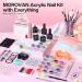 Morovan Acrylic Nail Kit with Drill - Complete Professional Set for Beginners - Glitter Acrylic Nails DIY Art - Salon-Quality Supplies - A-FOUR SEASON - Buy Online on GoSupps.com