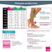 mediven Plus 20-30 mmHg Calf High Compression Stockings - Open Toe Beige VII Petite Extra Wide - Men & Women - Buy Online on GoSupps.com