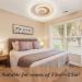 Fitzmia LED Ceiling Light | Dimmable Wood Ceiling Lamp with Remote | Modern 24W Round Light for Bedroom Living Room & Kitchen - Buy Online on GoSupps.com