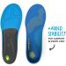 Superfeet Run Support Insoles - Trim-to-Fit Low to Medium Arch Support for Running Shoes | Professional Grade - Size 9.5-11 Men / 10.5-12 Women - Buy Online on GoSupps.com
