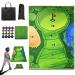 Casual Golf Game Set- - Includes 6x4 Ft Sticky Playing Mat, 16 Grip Golf Balls,1 Chipping Mat, and Carrying Bag -Mini Golf Game for Home and Office-Golf Gifts for Adults Family Kids Outdoor Indoor