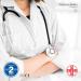 AIESI DOCTOR B-SCOPE Professional Dual Head Adult Stethoscope Black - Buy Online on GoSupps.com