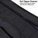 KUAK Large Yoga Mat Bag with Full Zipper Closure & 5 Pockets - Durable Yoga Mat Tote Sling for Women, Fits Most Size Mats - Black - Buy Online on GoSupps.com