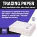 InkJet Stencils Tracing paper - Ream of 500 sheets - Buy Online on GoSupps.com