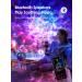 Galaxy Projector HD RGB Star Light with White Noise, Bluetooth Speaker & Remote - Deep Sky Blue - Buy Online on GoSupps.com