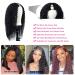 Ainmeys 26 Inch Brazilian Kinky Curly V Part Human Hair Wig for Black Women - 150% Density | V Shape No Leave Out Lace Front U Part Wig - Buy Online on GoSupps.com
