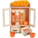 BRUBAKER Cosmetics Bath and Care Set Peach in a Wooden Cabinet