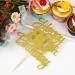 Happy 80th Birthday Cake Topper 80th Birthday Decorations 80th Birthday Cake Topper Gold Happy Birthday Cake Toppers 80 Year Old Birthday Decorations Party Cake Decorations - Buy Online on GoSupps.com