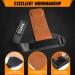 COFIT Wrist Straps for Weightlifting Workout Wrist Wraps with Dual-Layer Gym Lifting Straps for Deadlift and Powerlifting - 03. Brown - Buy Online on GoSupps.com