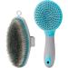 Navaris 2-Part Horse Care Set: Mane Brush & Card tsche for Optimal Fur Care | International Shipping - Buy Online on GoSupps.com
