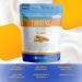 Turmeric Bath Salt 32 oz with Epsom Salt, Turmeric, Cinnamon, Ylang Ylang, Orange & Grapefruit Oils + Vitamin C | BPA Free Pouch | 2 lb Pack - Buy Online on GoSupps.com