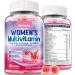 Multivitamin for Women Gummy Vitamins - Methylated B Complex with Iron, Calcium, Collagen, Biotin, Vitamin A, C, E, D3, Inositol - Womens Multivitamin Gummies for Skin, Energy & Immune Health Peach 60 Count (Pack of 2)