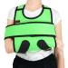 ORTONYX Kids Arm Sling Shoulder Immobilizer Brace - Fully Adjustable Rotator Cuff Arm Soulder and Elbow Support / ACJB2409 Kids Size Green