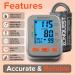 Buy Konquest Automatic Blood Pressure Monitor - XL Cuff (12.5" to 19") - Large Display & Irregular Heartbeat Detector - International Shipping Available - Buy Online on GoSupps.com
