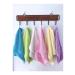 SUSISANG Candy Color Super Soft Washcloths Towel 6Pcs Super-Absorbent Quick Drying Square Towel. (Pack of 6)