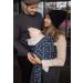 manduca Sling Elastic Baby Wrap Carrier | Organic Cotton | Easy to Wear | Comfortable for Newborns | Up to 15kg | RainbowNight | Limited Edition - Buy Online on GoSupps.com