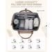 Waterproof Baby Diaper Bag Backpack with Stroller Belts - Large Capacity for Moms & Dads - Ideal for Travel & Casual Use - A3 Bronze - Buy Online on GoSupps.com