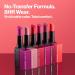 REVLON ColorStay Suede Ink Lipstick - Waterproof Matte with Vitamin E - Smudgeproof Formula - 003 Want it All - 1 Pack - Buy Online on GoSupps.com