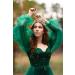 SWEETV Emerald Green Bridal Crown Princess Tiara Headband - Costume Party Accessories - Buy Online on GoSupps.com