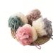 TCOTBE 4 Pack Loofah Bath Sponge Lace Mesh Sponge Loofahs Multi Color Bath Loofah Sponge Assortment for Silky Skin Full Cleanse Lather Luxurious Bathing Accessories