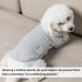Warm Dog Sweater for Small & Medium Dogs | Cozy Winter Pet Sweater - Gray - Buy Online on GoSupps.com