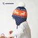 LANGZHEN Toddler Winter Hat with Earflap, Fleece Lined Beanie for Baby Boys Girls 1-2 Years - Deer-Navy Blue - Buy Online on GoSupps.com
