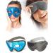 Microwave Activated Warm Eye Compress for Dry Eyes Blepharitis & Stye Eye Treatment & Reusable Gel Eye Mask Cold Pack -Our Ice Eye Mask Soothes Puffy Eyes Dark Circles & Hangovers