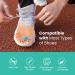 Welnove Toe Separators with 2 Loops - Pack of 12 Soft Gel Bunion Correctors - Big Toe Spacer for Bunion Pain and Overlapping Toe - Blue - Buy Online on GoSupps.com