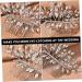 Beatifufu Hair Comb Bridesmaid Hair Accessories Hair Accessories for Women Womens Hair Clips Pearl Hair Barrettes Wedding Tiara Pearl Hair Pin Rhinestone Hair Side Comb Rhinestones - Buy Online on GoSupps.com
