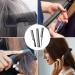 Jeopoom Hair Comb Set 3-Piece Professional Hairdresser Comb Set Durable Anti-Static Normal & Double Tooth Combs for Men & Women (Black) - Buy Online on GoSupps.com
