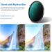 NEEWER 72mm ND1000 10-Stop ND Filter - Multi-Layer Nano Coated, Water Repellent, Scratch Resistant, Ultra Slim Aluminum Frame - Long Exposure Photography - Buy Online on GoSupps.com