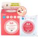 B&B Tooth Tissues for Baby & Toddler - 100% Cotton Infant Mouth Wipes to Maintain Oral Hygiene - Moist & Lint-free Toddler Teeth Wipes Clean Debris & Odor - Individually Wrapped, 60p (30p x 2 Box)