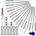 60Pcs Sewing Machine Needles Set Universal Standard Needle for Singer, Brother, Janome, Varmax, Home Sewing Machines Needles in Size HAX1 65/9, 75/11, 80/12, 90/14, 100/16, 110/18