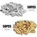 100pcs Tibetan Style Metal Beads Caps | Flower Cone End Caps for Jewelry Making | DIY Tassel Crafts | 17.5x8.5mm Gold & Silver - Buy Online on GoSupps.com