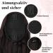 Brikabia Ponytail Extension - 66cm Beach Wavy Clip-In Hair Extension for Women in Chocolate Brown with Blonde Reflexes - Buy Online on GoSupps.com