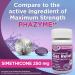 Gas Relief Maximum Strength - Simethicone 250 mg Softgels Fast Bloating & Discomfort Relief - Compare to Phazyme - 120 Count - Buy Online on GoSupps.com
