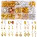 Tecbeauty 236 Pieces Hair Jewelry for Women Braids Rings Cuffs Clips Aluminum Beads Dreadlock Accessories-Box Storage 236pcs-16 shapes