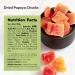 NUTS U.S. Unsulphured Dried Papaya Chunks 4 lbs - Low Sugar, No Color Added, NON-GMO, Gluten Free, Vegan Snacks - Buy Online on GoSupps.com