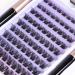 90 Clusters DIY False Eyelashes Kit - Reusable Soft Natural Russian Lashes Extensions - Clear Glue Included - 10-16mm C CC D Curl - Buy Online on GoSupps.com