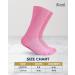 Diabetic Socks with Grips for Women & Men | Non-Binding Edema Neuropathy Socks | 6 Pairs Large Bright Colors - Buy Online on GoSupps.com
