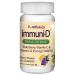 YumV's Elderberry Vitamin C & Vitamin D Triple Defense Berry Flavor 25 mcg (1000 IU) 60 Gummies