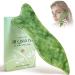Rena Chris Gua Sha Facial Tools - Jade Stone Massage for Jawline Sculpting Puffiness Reduction & Acupressure | Complete Skin Care Tool with User Manual - Buy Online on GoSupps.com