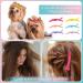 100 Pcs Alligator Sectioning Hair Clips - Non Slip Styling Clips for Women with Wide Teeth - Colorful Salon Clips for Hair Cutting (6 Colors) - Buy Online on GoSupps.com