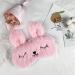 Ulife Mall Funny Cute Bunny Eye Mask for Sleeping Travel - Pink Plush Blindfold Sleep Mask for Kids, Girls, Boys, Women - Buy Online on GoSupps.com