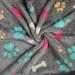 Super Soft Fluffy Fleece Pet Blanket Pack of 3 - Small Paw Design for Dogs, Puppies, and Cats - Buy Online on GoSupps.com