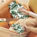 NAANLE Palm Leaf Polka Dot Hot Water Bottle 1L Transparent Cover for Menstrual Cramps Pain Relief & Heat Therapy | International Shipping - Buy Online on GoSupps.com