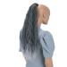 CAISHA 65cm hair braid Hannah with velcro hairpiece hair extension voluminous wavy grey mix HCW108 grey mix #1Tgray HCW108