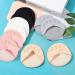 Women's Honeycomb Fabric Forefoot Pads - 5 Pairs for High Heels, Non-Slip Toe Socks with Ball of Foot Cushion - Buy Online on GoSupps.com