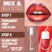 Permanent Pout Bare Blush - Long Lasting Liquid Lipstick | Kiss-proof, Water-proof, Matte Finish - Buy Online on GoSupps.com